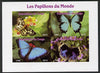 Congo 2013 Butterflies of the World #4 imperf sheetlet containing four values unmounted mint. Note this item is privately produced and is offered purely on its thematic appeal