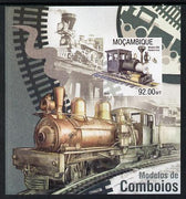 Mozambique 2013 Steam Trains #02 imperf s/sheet unmounted mint