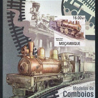 Mozambique 2013 Steam Trains #03 imperf s/sheet unmounted mint