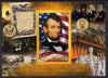 Ivory Coast 2013 Celebrities of the last Millennium - Abraham Lincoln imperf deluxe sheet containing one rectangular value unmounted mint
