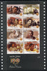 India 2013 Centenary of Indian Cinema #6 perfsheetlet containing 9 values unmounted mint