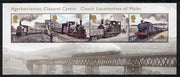 Great Britain 2014 Classic Locomotives of Wales perf m/sheet unmounted mint