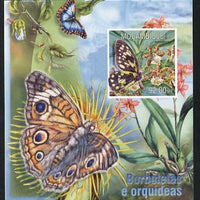 Mozambique 2013 Butterflies #3 imperf deluxe sheet unmounted mint. Note this item is privately produced and is offered purely on its thematic appeal
