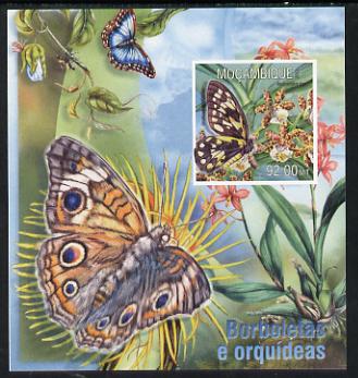 Mozambique 2013 Butterflies #3 imperf deluxe sheet unmounted mint. Note this item is privately produced and is offered purely on its thematic appeal