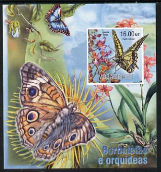 Mozambique 2013 Butterflies #4 imperf deluxe sheet unmounted mint. Note this item is privately produced and is offered purely on its thematic appeal