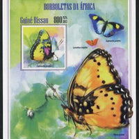 Guinea - Bissau 2013 Butterflies #10 imperf m/sheet unmounted mint. Note this item is privately produced and is offered purely on its thematic appeal
