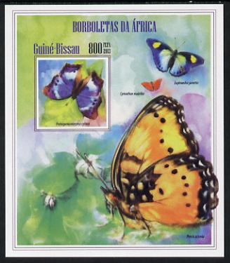 Guinea - Bissau 2013 Butterflies #11 imperf m/sheet unmounted mint. Note this item is privately produced and is offered purely on its thematic appeal