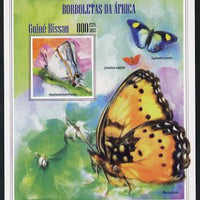 Guinea - Bissau 2013 Butterflies #12 imperf m/sheet unmounted mint. Note this item is privately produced and is offered purely on its thematic appeal