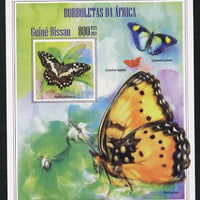 Guinea - Bissau 2013 Butterflies #13 imperf m/sheet unmounted mint. Note this item is privately produced and is offered purely on its thematic appeal