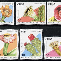 Cuba 1994 Cacti set of 6 unmounted mint, Mi 3764-69