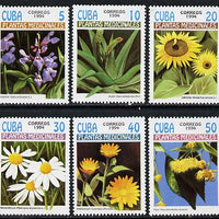 Cuba 1994 Medicinal Plant set of 6 unmounted mint, Mi 3737-42