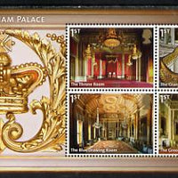 Great Britain 2014 Buckingham Palace perf m/sheet unmounted mint