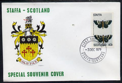 Staffa 1979 Butterflies - Annulated of New South Wales 40p perf on cover with first day cancel