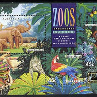 Australia 1994 Zoos m/sheet with Freemantle Stamp Show logo, unmounted mint SG MS 1484