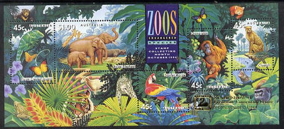 Australia 1994 Zoos m/sheet with Freemantle Stamp Show logo, unmounted mint SG MS 1484