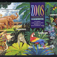 Australia 1994 Zoos m/sheet with Sydney Stamp & Coin Show logo, unmounted mint SG MS 1484