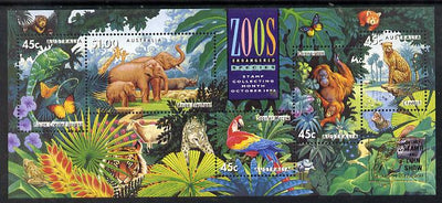 Australia 1994 Zoos m/sheet with Sydney Stamp & Coin Show logo, unmounted mint SG MS 1484