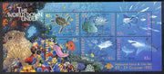 Australia 1995 Marine Life perf m/sheet overprinted for Melbourne Stamp & Coin Fair unmounted mint, as SG MS 1562