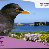 Guernsey - Alderney 2007 Residential Birds #2 £11.32booklet complete & fine SG ASB17