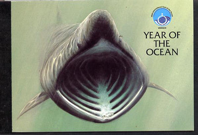 Isle of Man 1998 UNESCO Year of the Ocean £3.62 Prestige booklet complete & fine SG SB48