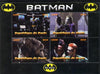 Benin 2014 Batman (Movie) perf sheetlet containing 4 values unmounted mint. Note this item is privately produced and is offered purely on its thematic appeal