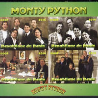 Benin 2014 Monty Python imperf sheetlet containing 4 values unmounted mint. Note this item is privately produced and is offered purely on its thematic appeal