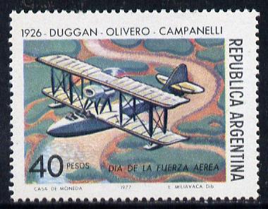 Argentine Republic 1977 Air Force & Flight Commemoration (Flying Boat) unmounted mint, SG 1573