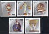 Russia 1994 Porcelain set of 5 unmounted mint, SG 6495-99, Mi 397-401