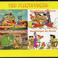 Benin 2014 The Flintstones imperf sheetlet containing 4 values unmounted mint. Note this item is privately produced and is offered purely on its thematic appeal