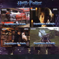 Benin 2014 Harry Potter #1 imperf sheetlet containing 4 values unmounted mint. Note this item is privately produced and is offered purely on its thematic appeal