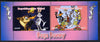 Chad 2014 Bugs Bunny #2 perf sheetlet containing 2 values unmounted mint. Note this item is privately produced and is offered purely on its thematic appeal. .