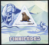 Djibouti 2014 Seals (Walrus) imperf s/sheet containing one triangular-shaped value unmounted mint