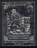 Equatorial Guinea 1978 Coronation 25th Anniversary 500ek embossed in silver foil (perf) unmounted mint