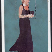 Turkmenistan 1997 Diana, Princess of Wales #3 perf deluxe sheet unmounted mint