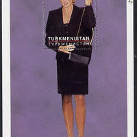 Turkmenistan 1997 Diana, Princess of Wales #9 perf deluxe sheet unmounted mint