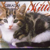 Gibraltar 1997 Kittens £5 booklet complete and fine SG SB11