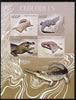 Congo 2014 Crocodiles imperf sheetlet containing 4 values unmounted mint