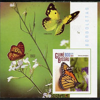 Guinea - Bissau 2014 Butterflies #09 imperf s/sheet unmounted mint. Note this item is privately produced and is offered purely on its thematic appeal