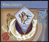 Madagascar 2015 Shells perf deluxe sheet containing one diamond shaped value unmounted mint