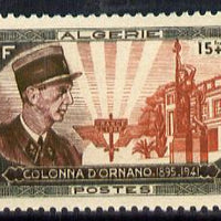 Algeria 1951 Col d'Ornano Monument Fund unmounted mint, SG 306