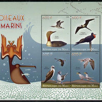 Mali 2015 Sea Birds perf sheetlet containing set of 4 unmounted mint