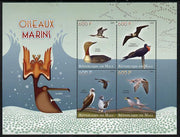 Mali 2015 Sea Birds perf sheetlet containing set of 4 unmounted mint