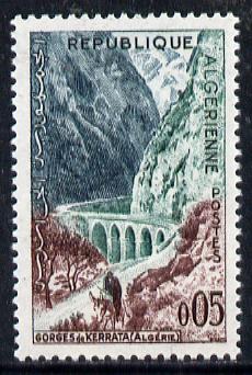 Algeria 1962 Kerrata Gorge 5c (from Tourism series) unmounted mint Yv 364*