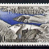 Algeria 1962 Foum El Gherza Dam 10c unmounted mint (from Tourism series) Yv 365*