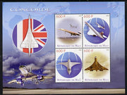 Mali 2015 Concorde perf sheetlet containing set of 4 values unmounted mint