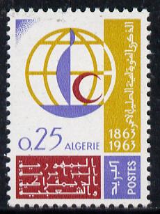 Algeria 1963 Red Cross Centenary unmounted mint, Yv 383*