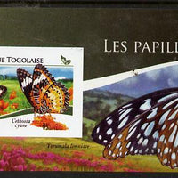 Togo 2015 Butterflies #01 imperf s/sheet unmounted mint. Note this item is privately produced and is offered purely on its thematic appeal