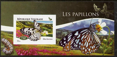 Togo 2015 Butterflies #04 imperf s/sheet unmounted mint. Note this item is privately produced and is offered purely on its thematic appeal