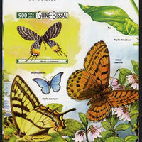 Guinea - Bissau 2015 Butterflies #3 imperf deluxe sheet unmounted mint. Note this item is privately produced and is offered purely on its thematic appeal