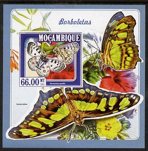 Mozambique 2015 Butterflies #2 imperf deluxe sheet unmounted mint. Note this item is privately produced and is offered purely on its thematic appeal